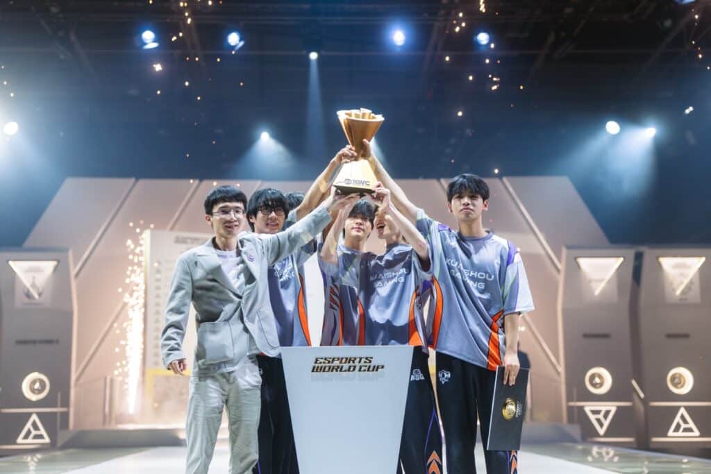 kuaishou gaming hok esports world cup win