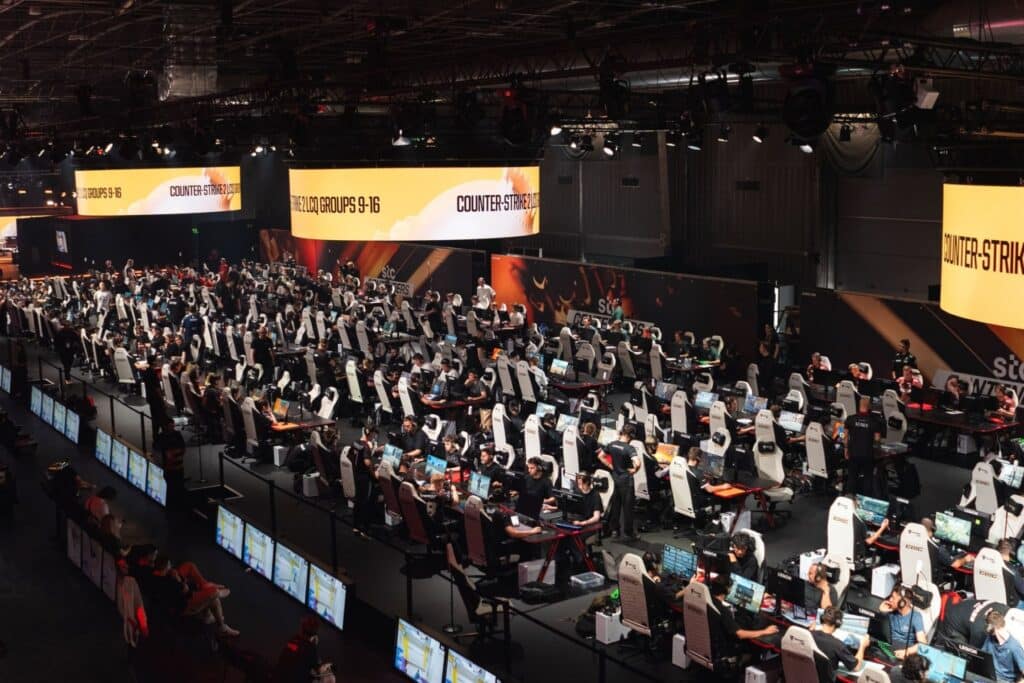 Image of Counter-Strike 2 players at EWC